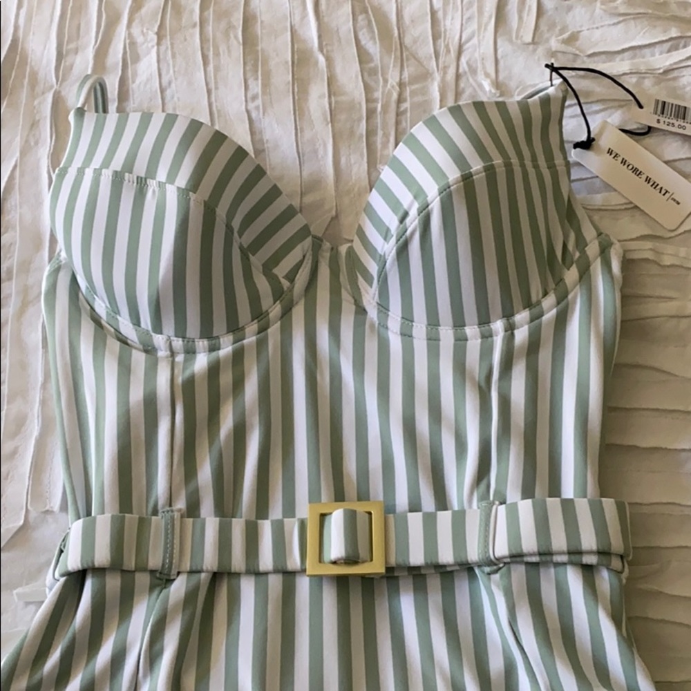 Weworewhat one piece bathing suit